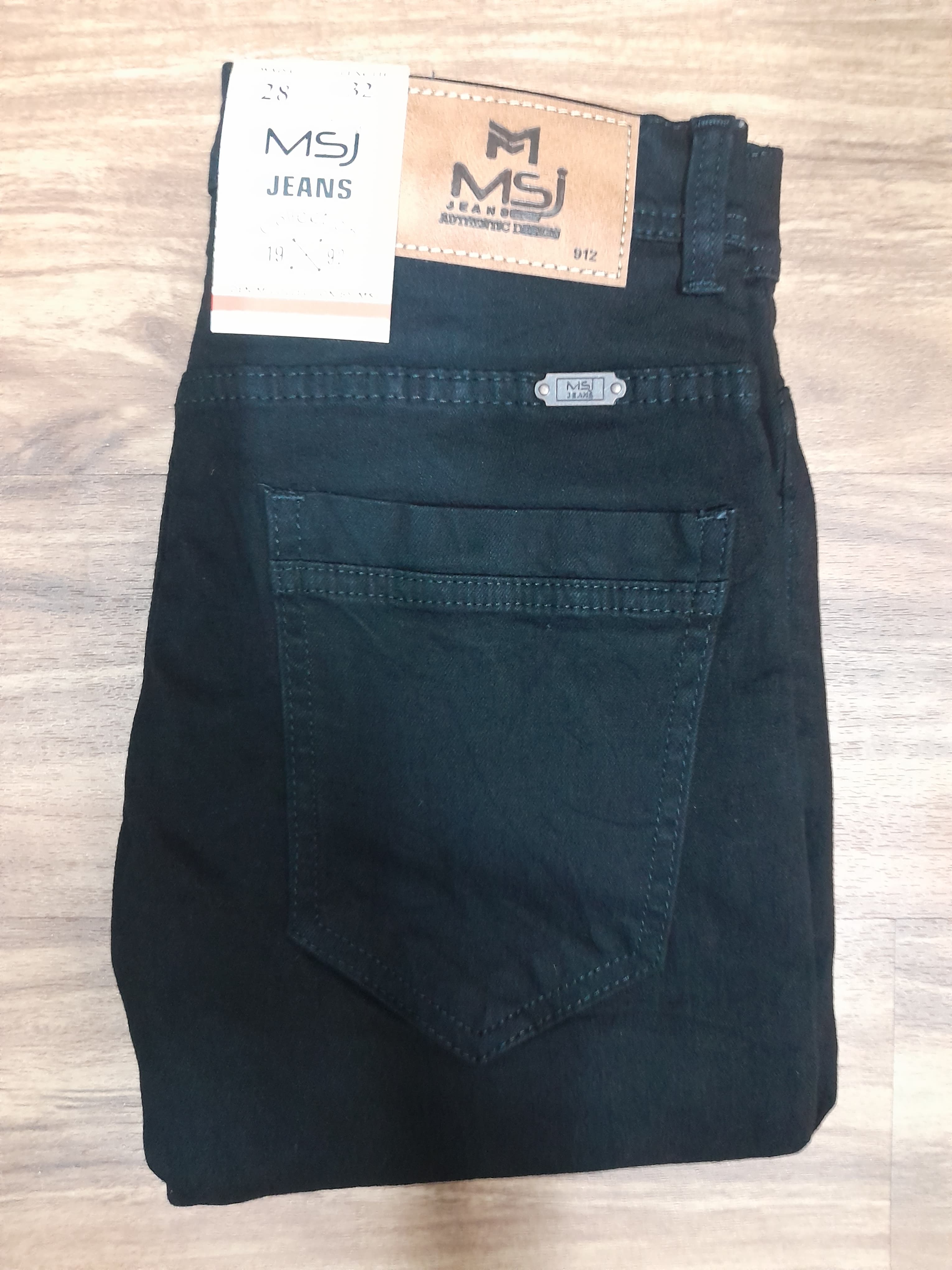 GENTS DENIM PANT MSJ - BLACK